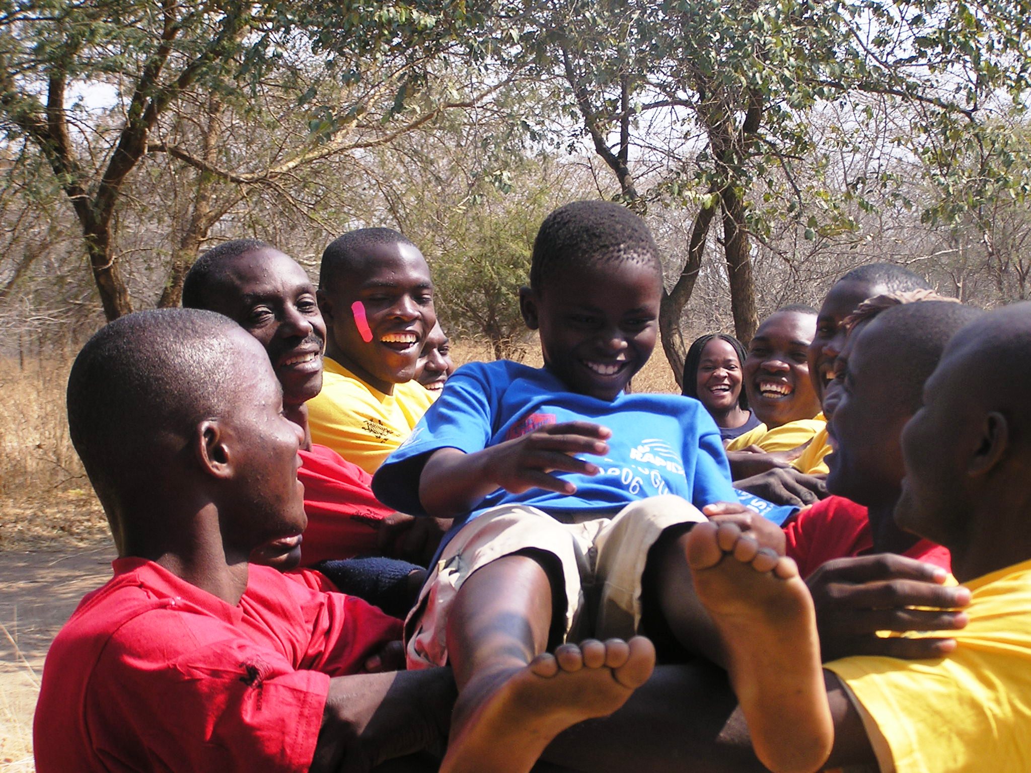 RAPIDS provides pyscho-social support to Orphaned and Vulnerable Children. Photo: Renuka Naj - USAID/Zambia