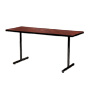 Rhythm Round Leg Rectangular Table