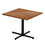 Rhythm Elliptical Leg Square Table