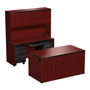 Harmony Freestanding Workstation with Overhead