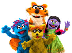 Photo of muppets in Bangladesh.