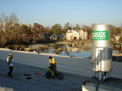 Brian Collins and Robert Kayen at the breach of the 17th Street Canal levee, New Orleans