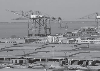 One of the nation's major ports