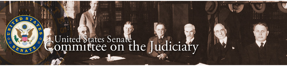 Senate Judiciary Committee Home Page Banner