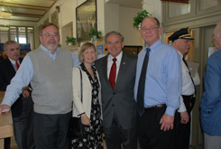 Menendez at Dennis Collins Post Office Ceremony