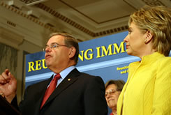 Menendez-Clinton Press Conference