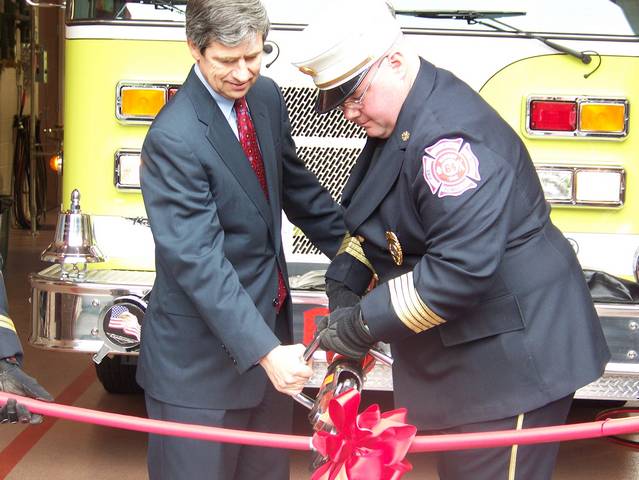 Edgmont Firehouse Dedication