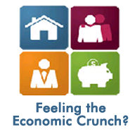 Feeling the Economic Crunch?  Click here for more information.
