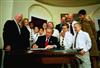 Cong. Camp joins President Bush and the Martin family for signing of his adoption promotion legislation.