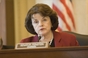 Senator Feinstein conducts a Rules Committee hearing in February 2007. 