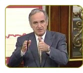 Photo - Tom Harkin on the Senate floor