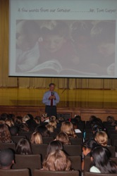 Senator Carper visits Rehoboth Beach Elementary