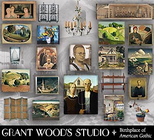 Grant Wood's Studio Interact Feature