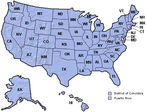 usa map