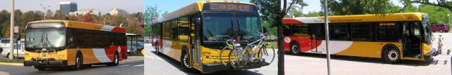 Fairfax Connector Buses