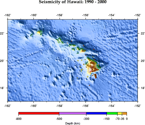 Seismicity of Hawaii