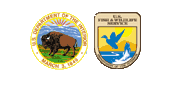 DOI and USFWS logos