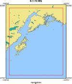 S-1-72-WG location map of where navigation equipment operated