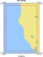 W-1-91-NC location map of where navigation equipment operated