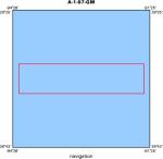 A-1-97-GM location map of where navigation equipment operated