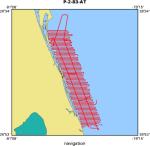 P-2-83-AT location map of where navigation equipment operated