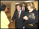 Secretary Spellings visits Westcott Elementary School in Chicago with Chicago Mayor Richard M. Daley and Chicago Public Schools Chief Executive Officer Arne Duncan.