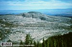 Image, Glass Mountain from Medicine Lake Caldera Rim, click to enlarge