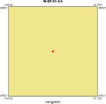 WSF61CA location map of where navigation equipment operated