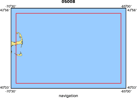 05008 map of where navigation equipment operated