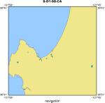 S-D1-98-CA location map of where navigation equipment operated