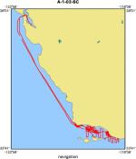 A-1-02-SC location map of where navigation equipment operated