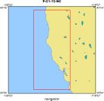 P-C1-72-NC location map of where navigation equipment operated