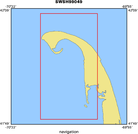 99049 map of where navigation equipment operated