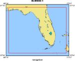 BLWS90-1 location map of where navigation equipment operated