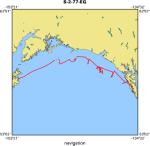 S-2-77-EG location map of where navigation equipment operated