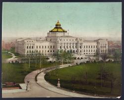 Thomas Jefferson Building with gilded dome