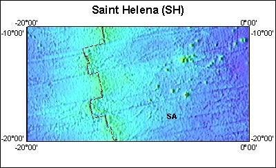 Map of Atlas area: sh, regions