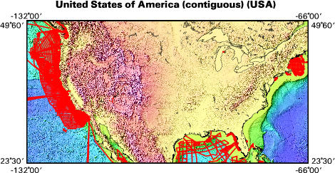 Map of Atlas area: usa, navigation