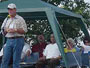 Mike speaks at the grand opening of the Sacagawea Interpretive Center in Salmon, Idaho, Sacagawea's birthplace.