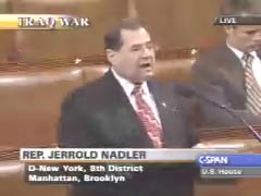 Rep. Nadler speaks on Iraq war