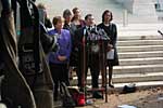 Nadler in front of Supreme Court