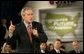 President George W. Bush delivers remarks on the economy at JK Moving and Storage in Sterling, Va., Thursday, Jan. 19, 2006. White House photo by Eric Draper