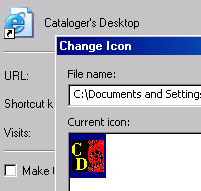 New Cataloger's Desktop program item