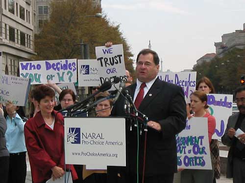 Nadler at rally against ban on abortions