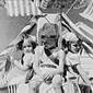 Children on float in Fourth of July parade, Vale, Oregon, 1941.