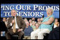 President George W. Bush shares a laugh with 82-year-old Margaret Cantrell of Scottsdale, during a Conversation on Medicare Monday, Aug. 29, 2005, at the Pueblo El Mirage RV Resort and Country Club in nearby El Mirage, Ariz. White House photo by Paul Morse