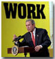 President George W. Bush addresses employees and media at Cecil I. Walker Machinery Co. in Charleston, WV, Jan. 22. White House photo by Tina Hager.