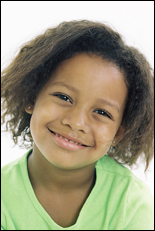 Photo: A smiling girl