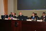 European Union-Sponsored Day for National Authorities, The Hague, 1 December 2008. From right, Mr Asad Beg, European Commission; Mr Andreas Strub, Council Secretariat of the European Union; H.E. Mr Jean-François Blarel, Presidency of the European Union; H.E. Mr Rogelio Pfirter, OPCW Director-General; and Mr John Freeman, OPCW Deputy Director-General.