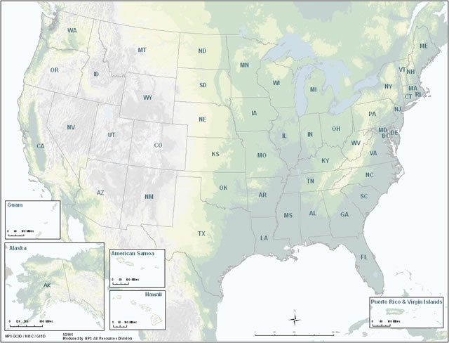 ARIS US Map